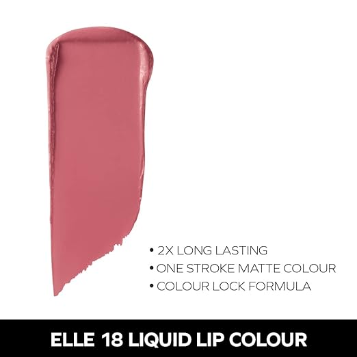 LAKMÉ Elle18 Lipstick Nude Pumps (Matte), Long Lasting