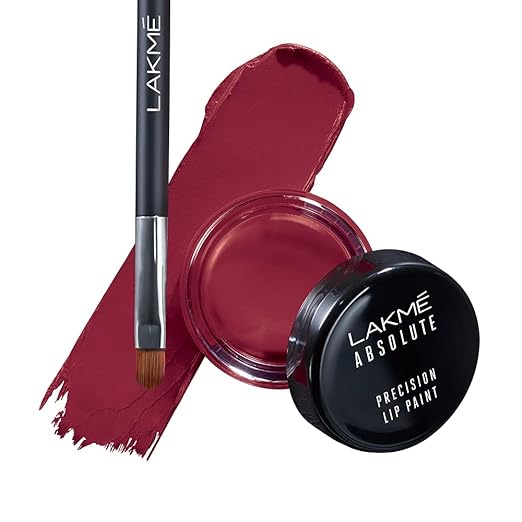 LAKMÉ Absolute Precision Lip Paint, Matte Finish - Bold Crimson, 3g