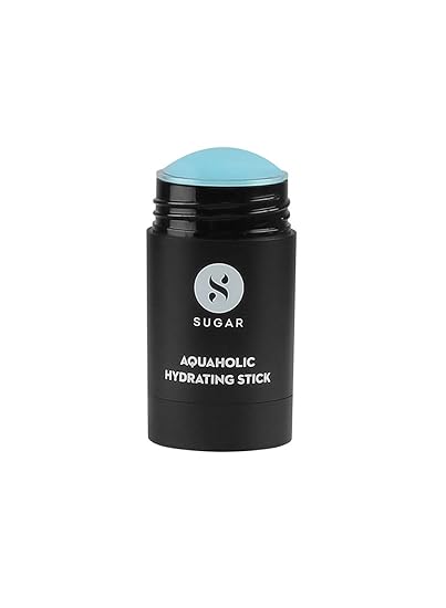 SUGAR Cosmetics - Aquaholic - Hydrating Stick - 32 gm - Instant Hydration for Skin - Enriched with Menthol, Aloe juice and Witch-hazel extract