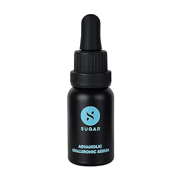 SUGAR Cosmetics - Aquaholic Hyaluronic Serum - Hydrating Serum Infused With Hydraulic Acid - For Firmer, Smoother and Plumper Looking Skin