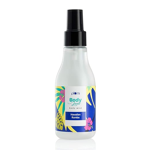 PACK OF 2 Plum BodyLovin' Hawaiian Rumba Body Mist | Long Lasting Beachy Fragrance For Women & Men With Gardenia & Vanilla | High On Fun | Travel-Friendly Perfume Body Spray 150 ml