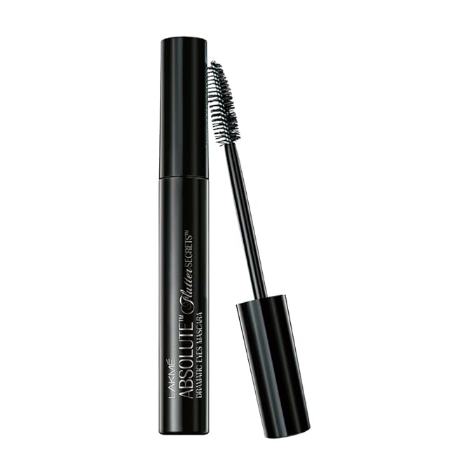 Lakme Absolute Flutter Secrets Dramatic Eyes Mascara, Black, 8ml