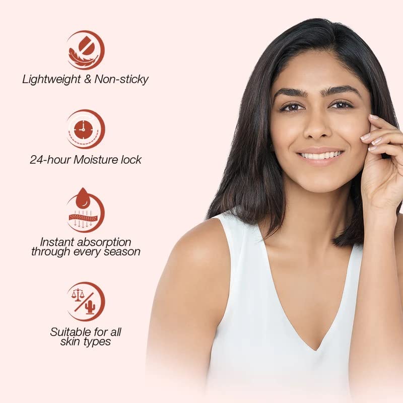 Lakme Peach Milk Soft Crème Light Moisturizer for Face 250 g, Daily Lightweight Face Lotion with Vitamin E for Soft Skin- Non Sticky 24h Moisture