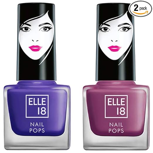 Elle18 Matte & Elle18 Nail Pops Nail Color 163 Combo