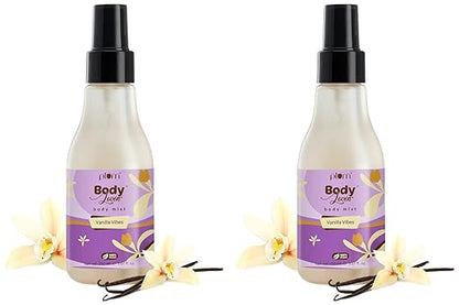 PACK OF 2 Plum BodyLovin' Vanilla Vibes Body Mist | Vanilla perfume for women | Long Lasting | Fine fragrance | Body Spray | 150 ml