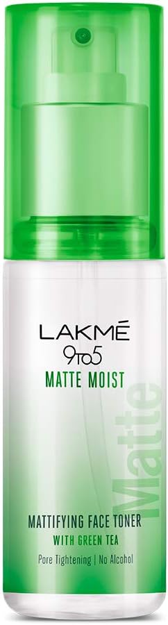 LAKMÉ 9to5 Matte Moist Mattifying Face Toner Pack of 60 ml