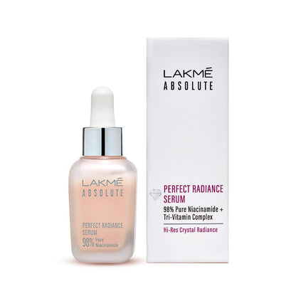 LAKMÉ Absolute Brightening Perfect Radiance Serum With Retinol, Vitamin C, Hyaluronic Acid For All Skin Type, 15ml