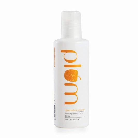 Plum Chamomile & White Tea Calming Antioxidant Toner | Vitamin B3 | For Normal, Combination Skin | 100% Vegan, Cruelty Free | 200ml