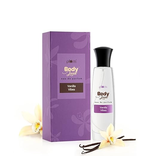 Plum BodyLovin' Vanilla Vibes Eau De Parfum | Vanilla Fragrance for Women | Long-lasting perfume | 100% Vegan | Paraben & Phthlate Free