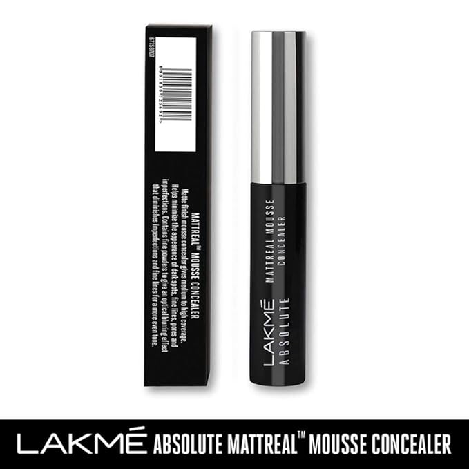 LAKMÉ Absolute Mattereal Mousse Concealer 04 Caramel, 9g