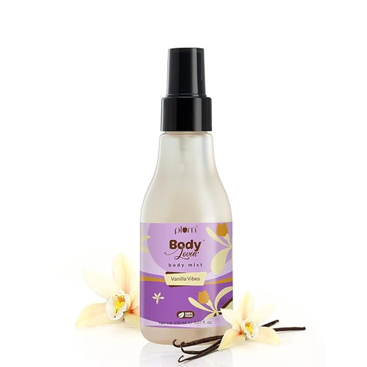 Plum BodyLovin' Vanilla Vibes Body Mist | Vanilla perfume for women | Long Lasting | Fine fragrance | Body Spray | 150 ml