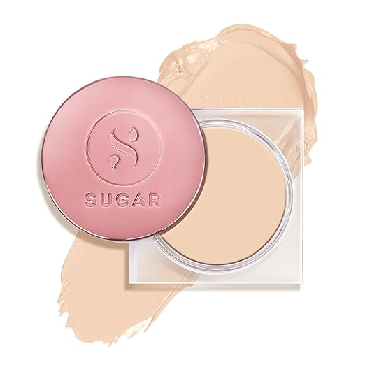 SUGAR Cosmetics Mettle Cream To Powder Foundation, Matte, 37 Freddo (Medium Beige, Golden Peach Undertone) - 12 g