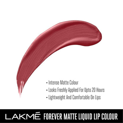 LAKMÉ Forever Matte Liquid Lip 39 Mauve Petal