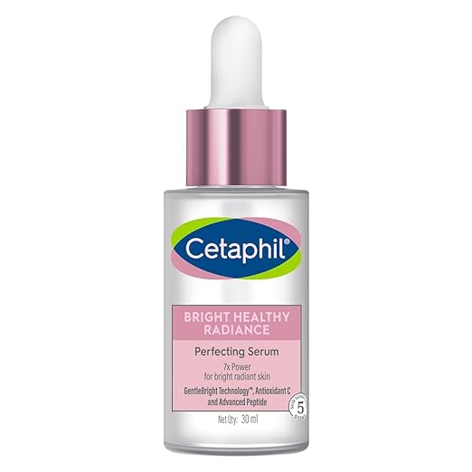 CETAPHIL Bright Healthy Radiance Brightening |Glow Serum | 30ml | GentleBright Technology™ with Antioxidant C and Advanced Peptide | Removes Dark Spots & Dullness