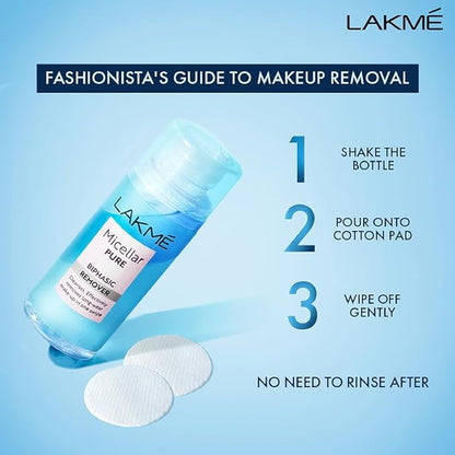 Lakme Bi-Phasic Remover for Makeup Removal 100 ml