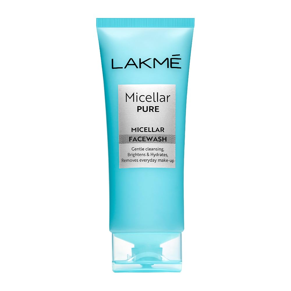 Lakme Micellar Pure Facewash for Deep Pore Cleanse 100g