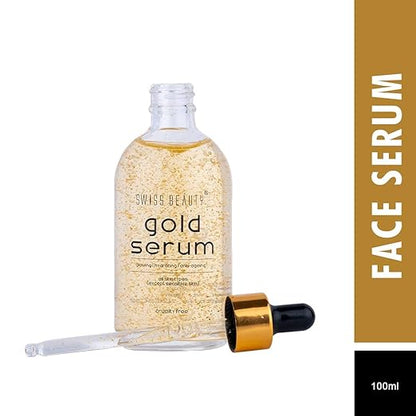 Swiss Beauty 24 K Gold Face Serum, 100ml