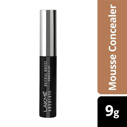 LAKMÉ Absolute Mattereal Mousse Concealer 04 Caramel, 9g