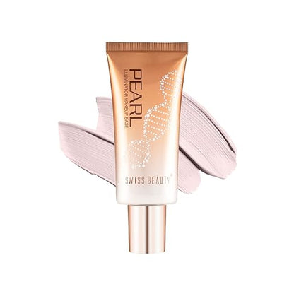 Swiss Beauty Foundation Pearl Illuminator Liquid Highlighter With Radiance Finish | Waterproof, Easily Blendable Illuminator For Face Makeup | Shade -02, 35Gm |