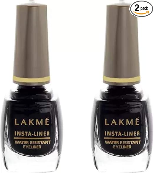 LAKMÉ Eyeliner Combo[black][9ml + 9ml] 18 ml (black)