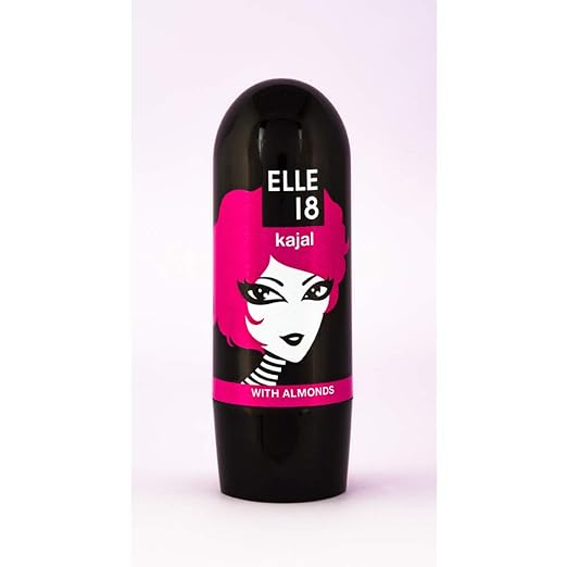 Elle 8 Kajal, Black, 3ml [Matte Finish]