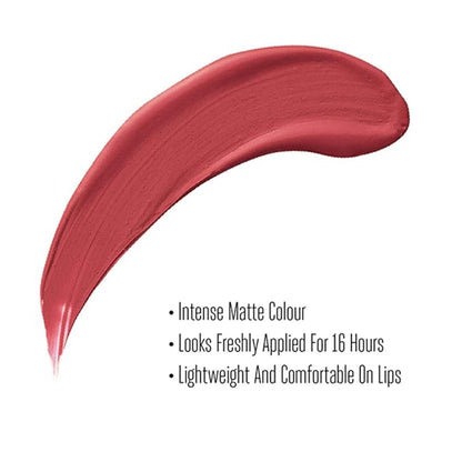 Lakme Forever Matte Liquid Lip Colour|| Pink Peach|| 5.6 ml