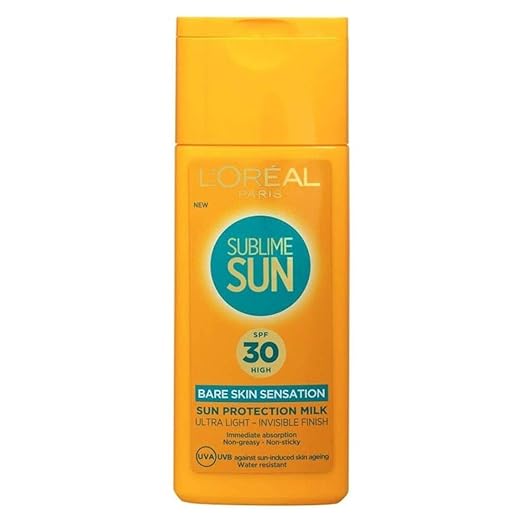 L'Oreal Paris Sublime Sun SPF 30 Bare Skin Sensation Lotion 200 mL