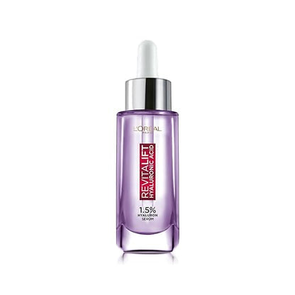 L'Oreal Paris Revitalift Hyaluronic Acid Lightweight Face Serum For Hydrated, Youthful Skin (Fragrance & Paraben Free), 30ml