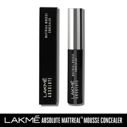 LAKMÉ Absolute Mattereal Mousse Concealer 04 Caramel, 9g