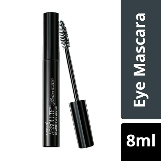 Lakme Absolute Flutter Secrets Dramatic Eyes Mascara, Black, 8ml