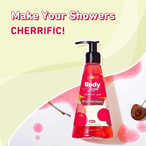 Plum BodyLovin’ Drivin' Me Cherry Shower Gel