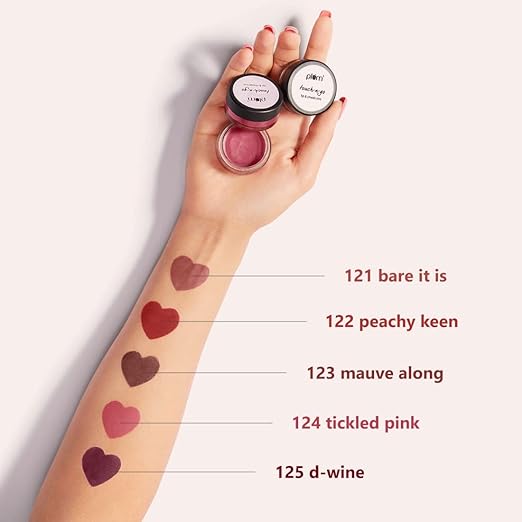 Plum Touch-N-Go Lip & Cheek Tint | Highly Pigmented | Effortless Blending | 100% Vegan & Cruelty-Free | Bare It Is - 121 (Soft Nude)