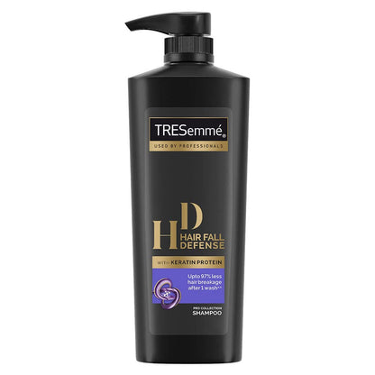 TRESemme Hair Fall Defence Shampoo 580 ml, With Keratin for Hair Fall Control and Longer, Stronger Hair - Anti Hairfall for Damaged Hair, Men & Women