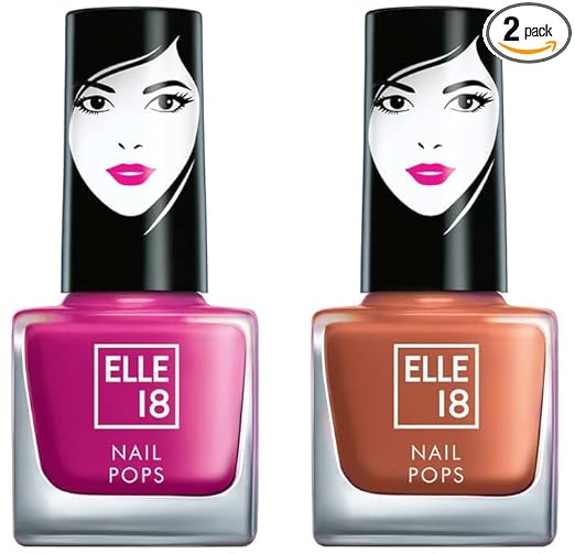 ELLE 18 NAIL POPS 189 5ML & ELLE 18 NAIL POPS 196 5ML Combo