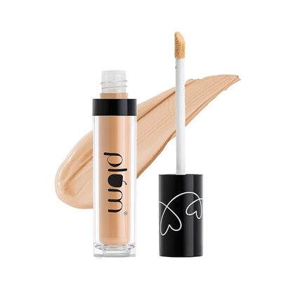 Plum Soft Blend Liquid Concealer | With Hyaluronic Acid | Matte Finish | High Coverage | 100% Vegan & Cruelty-Free | Halo Sand - 105Y