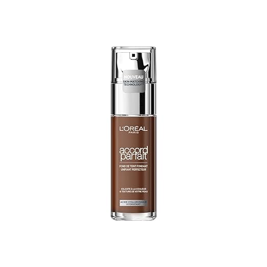 L'Oreal Paris True Match Super Blendable Liquid Foundation with Matte, Natural Finish (Cocoa 10N, 30ml) Matte & Natural Finish