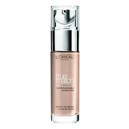 L'Oreal Paris True Match Super Blendable Liquid Foundation with Opaque Finish (Golden Beige 3D3W, 30ml)