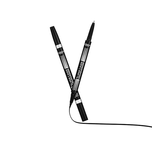 L'Oreal Paris Super Liner Superstar Duo Designer Eyeliner, Silver, 0.55g