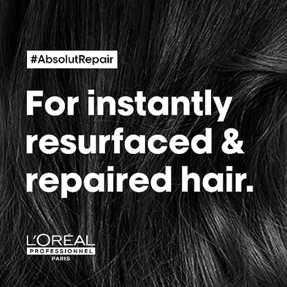 L'Oréal Professionnel Absolut Repair Shampoo For Damaged & Weakend Hair, 300ML |Professional Hair Repairing Shampoo|Hair Strengthening Shampoo