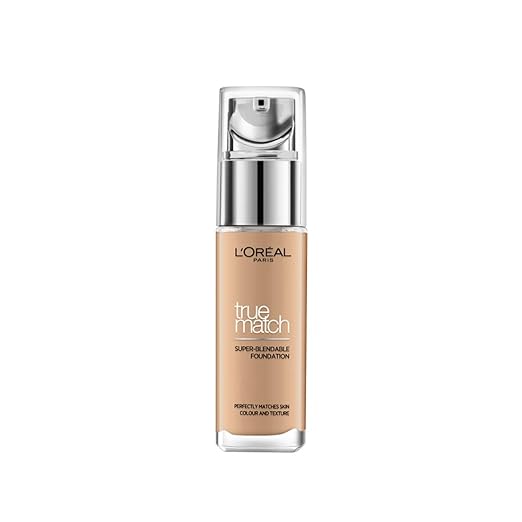 L'Oreal Paris True Match Super Blendable Matte, Natural Liquid Foundation - Golden Cappuccino 8D8W, 30ml