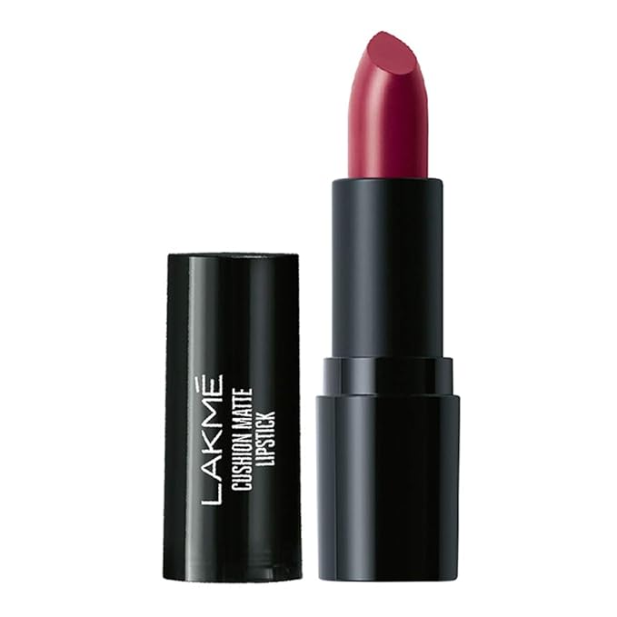 Lakmé Cushion Matte Lipstick, Nude Toast, 4.5 g