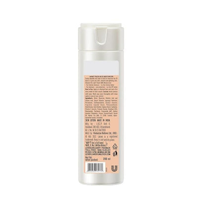 Lakme Peach Milk Face Moisturizer 200 ml, Daily Lightweight Lotion with Vitamin C & Vitamin E for Soft Glowing Skin - Non Oily 12h Moisture for Women