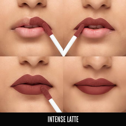 Lakmé 9to5 Primer + Matte Liquid Lip Color MB2 Intense Latte