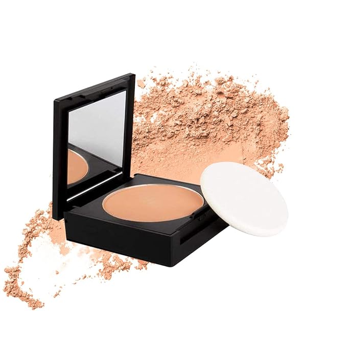 SUGAR Cosmetics - Dream Cover - Mattifying Compact - 10 Latte (Compact for light tones) - Lightweight Compact with SPF 15 and Vitamin E