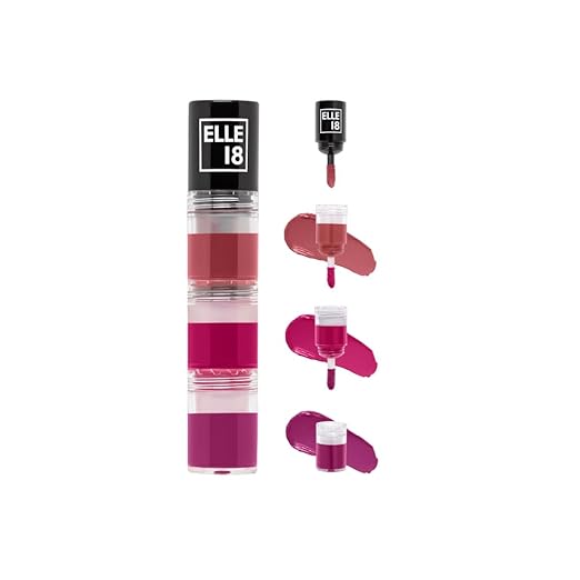 Elle 18 Lip Stack | 3 in 1 Liquid Lipstick | After Party, 5g