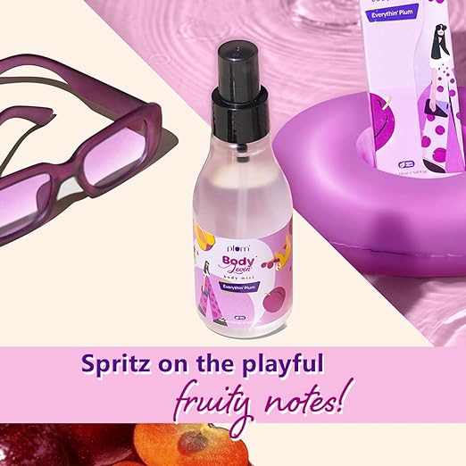 Plum BodyLovin’ Everythin’ Plum Body Mist | Fruity Fragrance | Aloe Infused | Instantly Refreshing | Long-Lasting