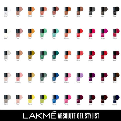 Lakme Absolute Gel Stylist Color, Verdure, 12 ml