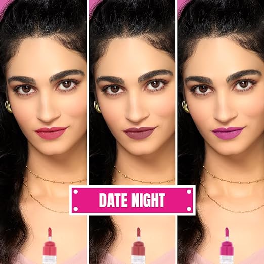 Elle 18 Lip Stack | 3 in 1 Liquid Lipstick | Date Night, 5g