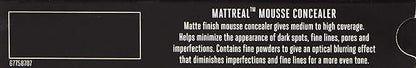 Lakme Absolute Mattereal Mousse Concealer, Walnut, 9 g