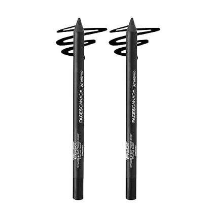 FACESCANADA Eye Pencil Pack of 2 - Solid Black 02